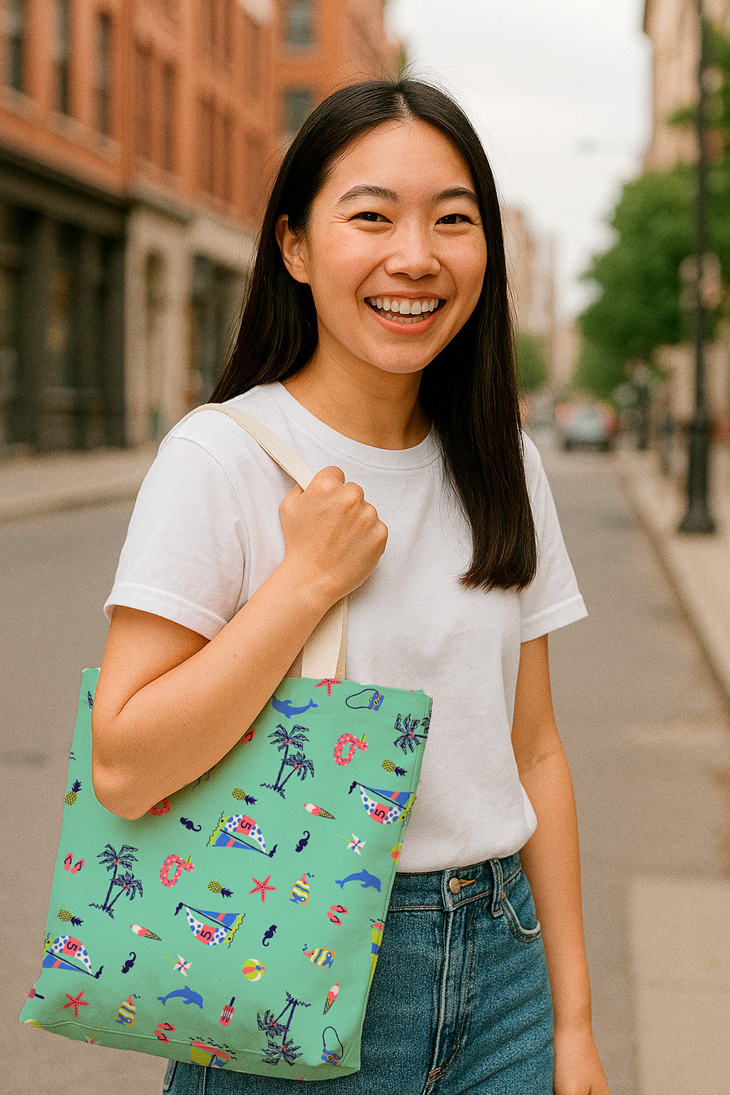 Iconos de verano tropical