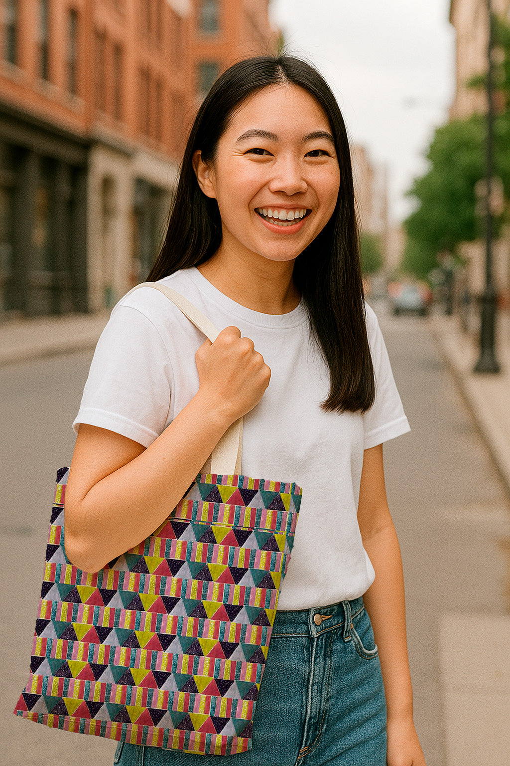 Mezcla de texturas tribales