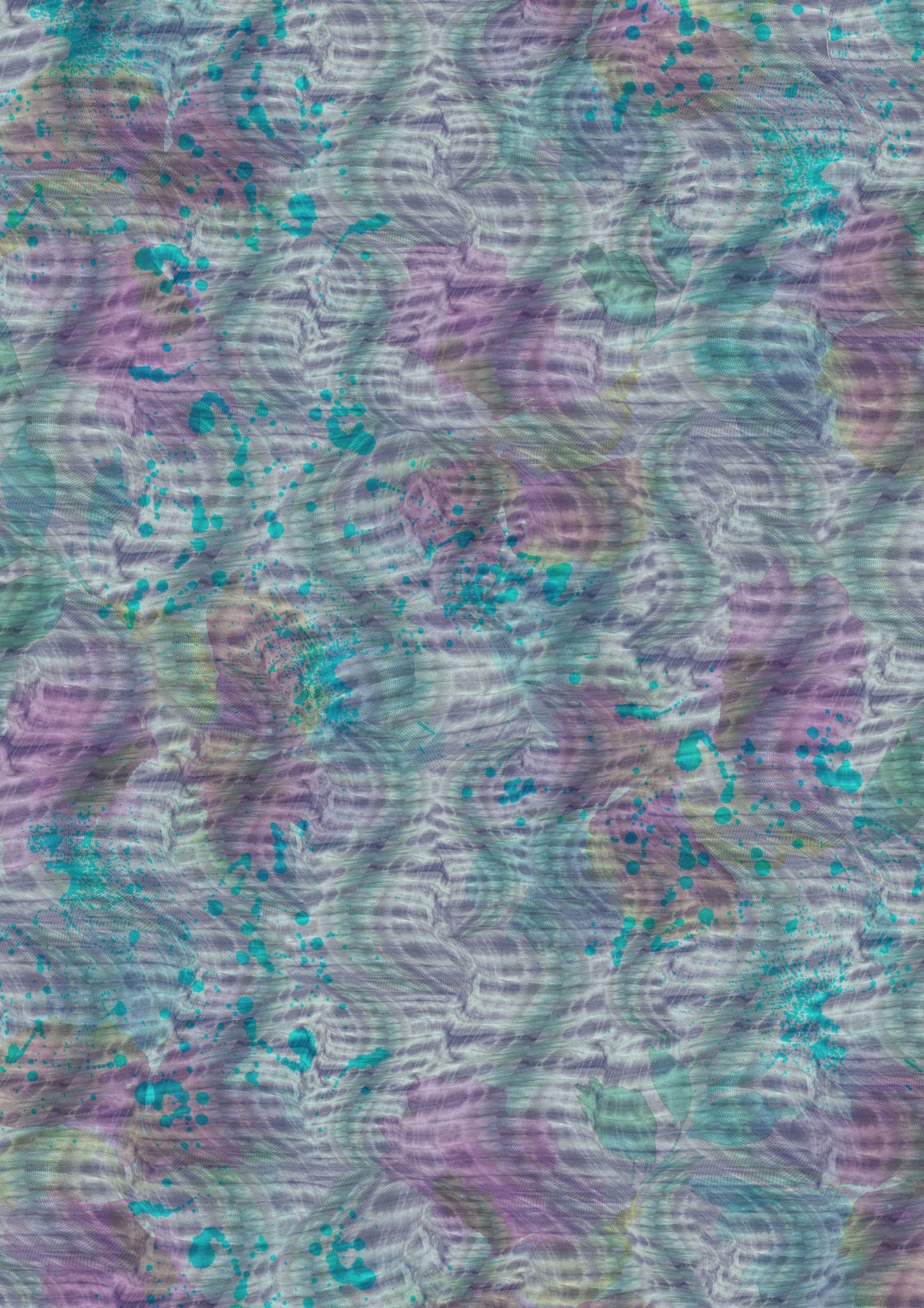 Salpicadura de turquesa