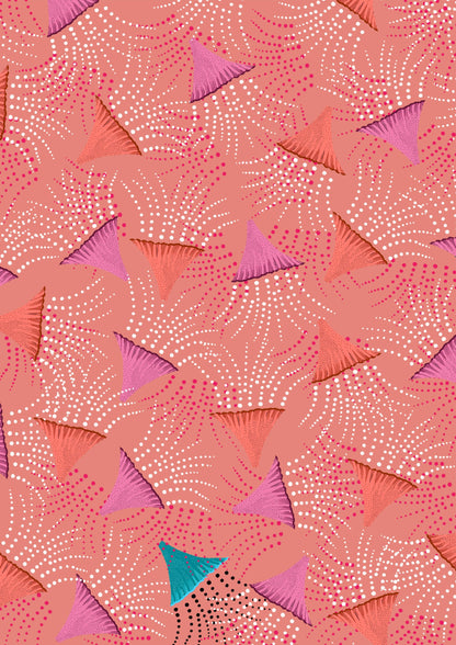 Vintage Blossom Field