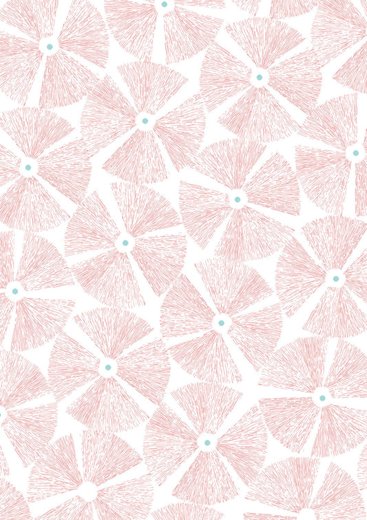 Abanicos radiales de coral