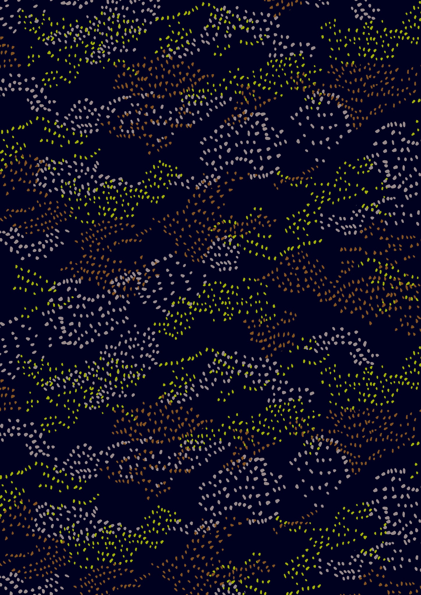 Textura orgánica puntillista en colores del bosque