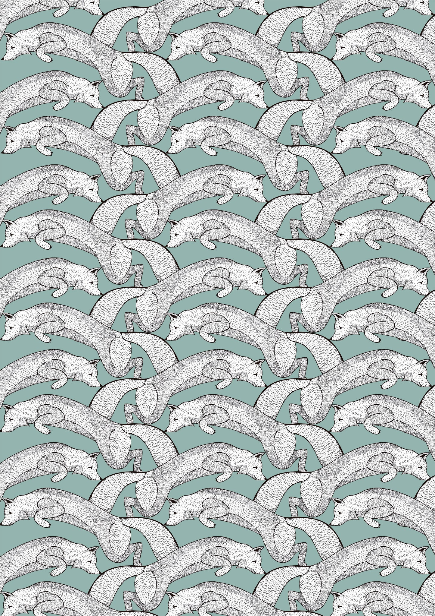 Jumping Fox Pattern