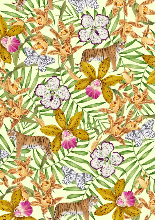 Tigers & orchids