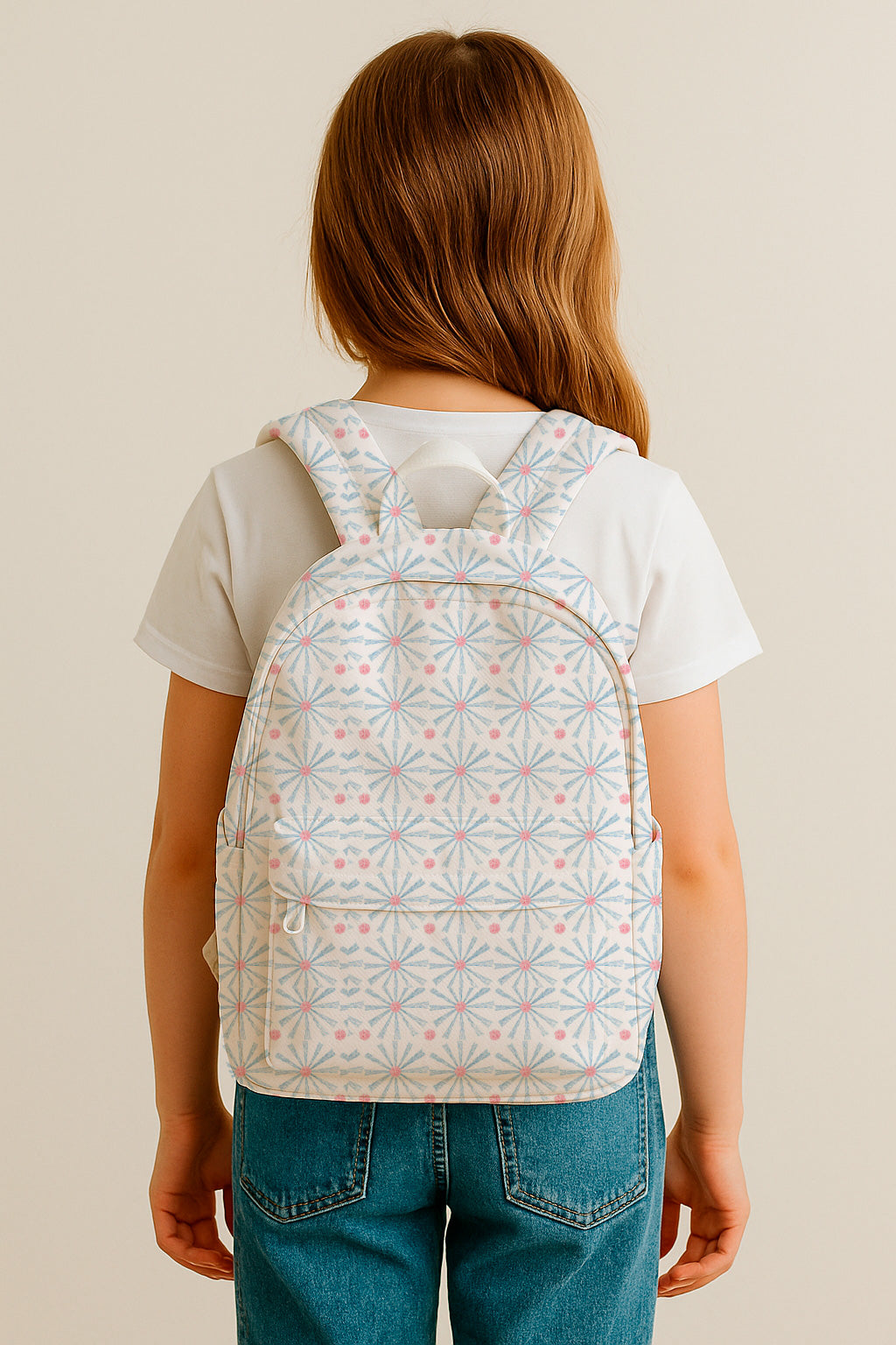 Radios azules y rojos