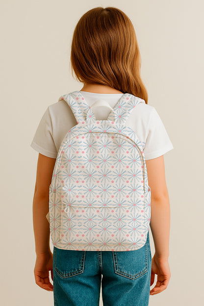 Radios azules y rojos