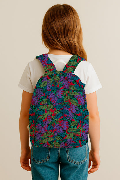 Dense jungle of large leaves