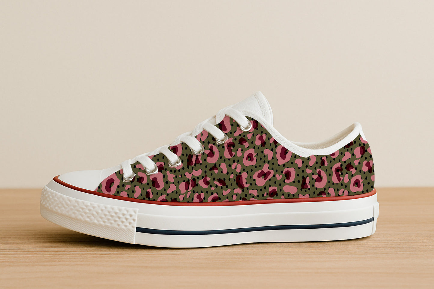 Estampado de leopardo rosa