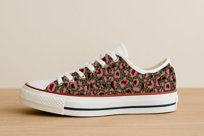 Estampado de leopardo rosa