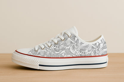 Tropical Birds in Harmony