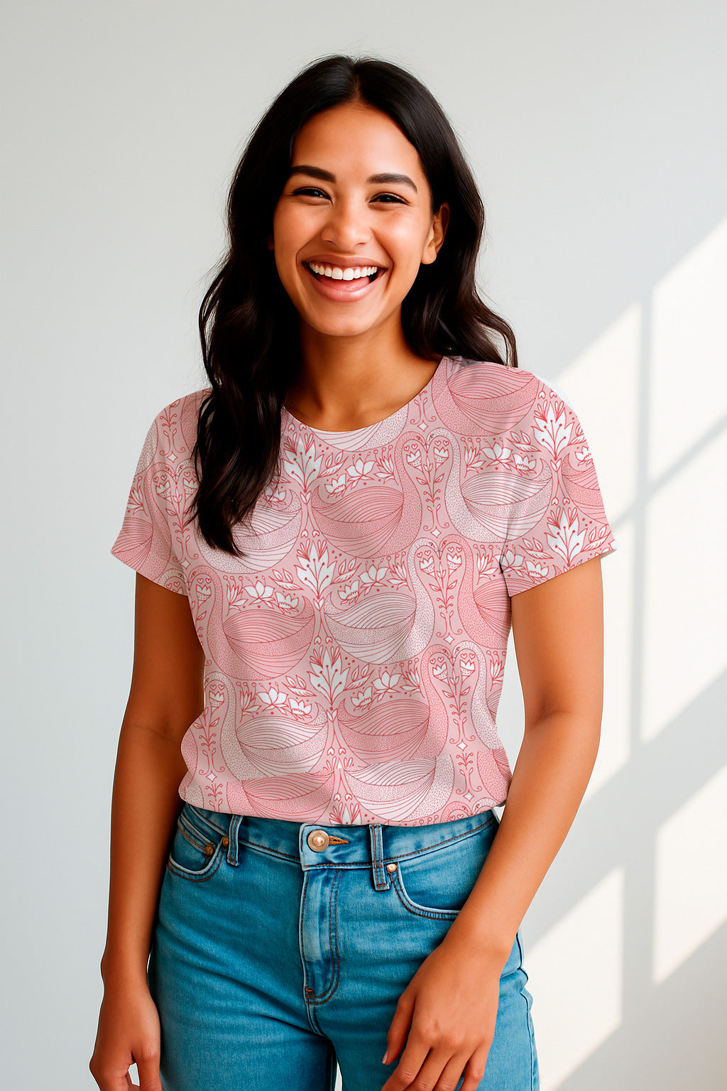 Escena de jardín caprichosa