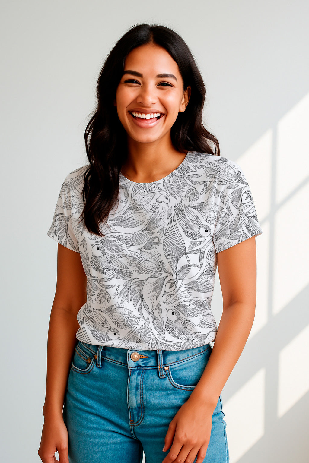 Tropical Birds in Harmony