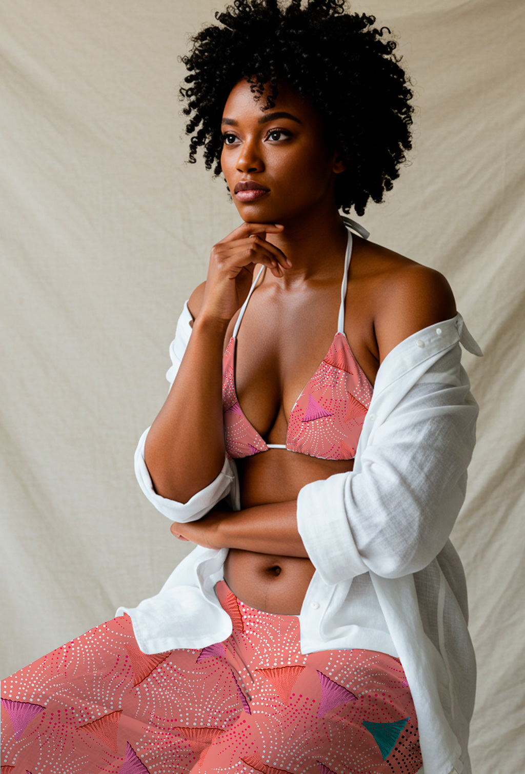 Vintage Blossom Field