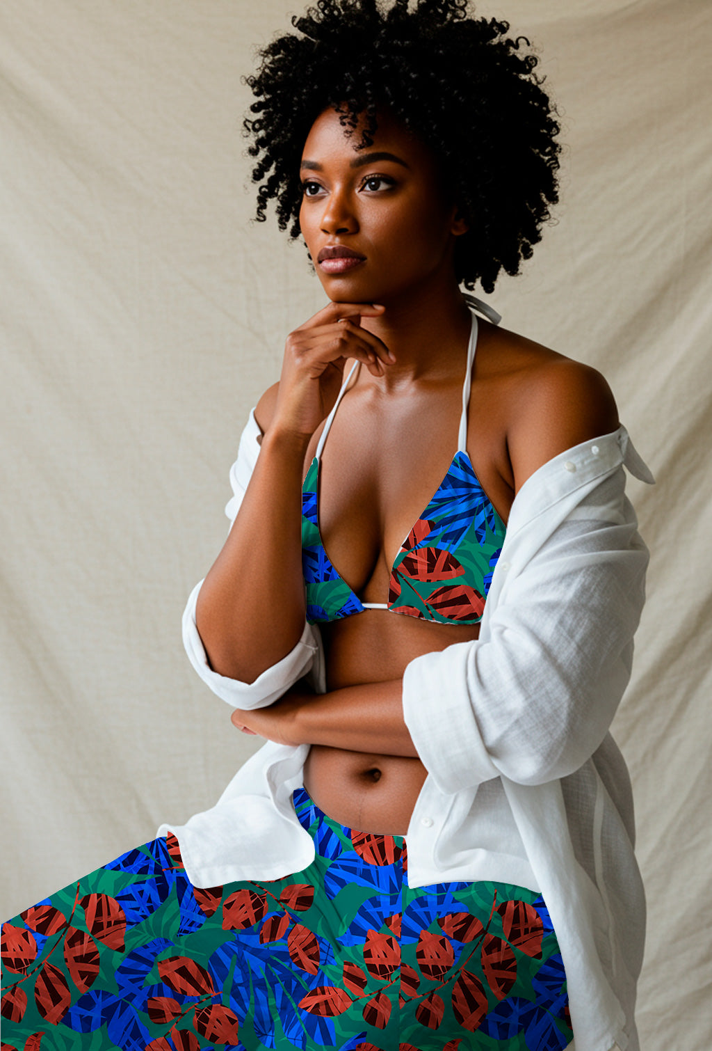 Abstract Foliage Collage