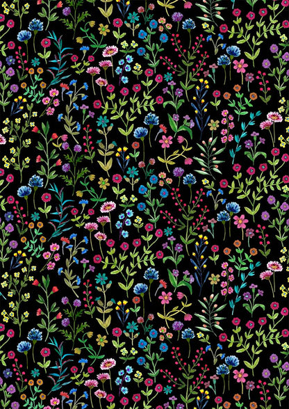Embroidered Garden Night