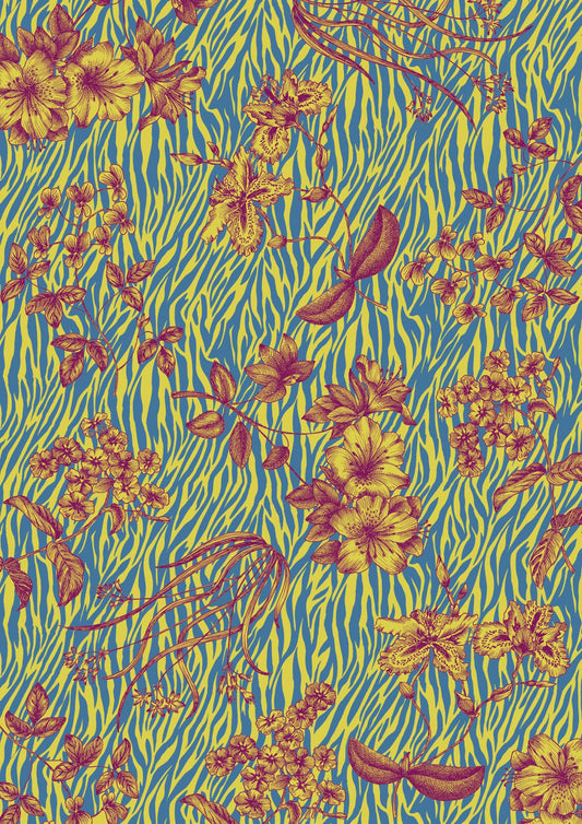 Yellow Jungle Flowers