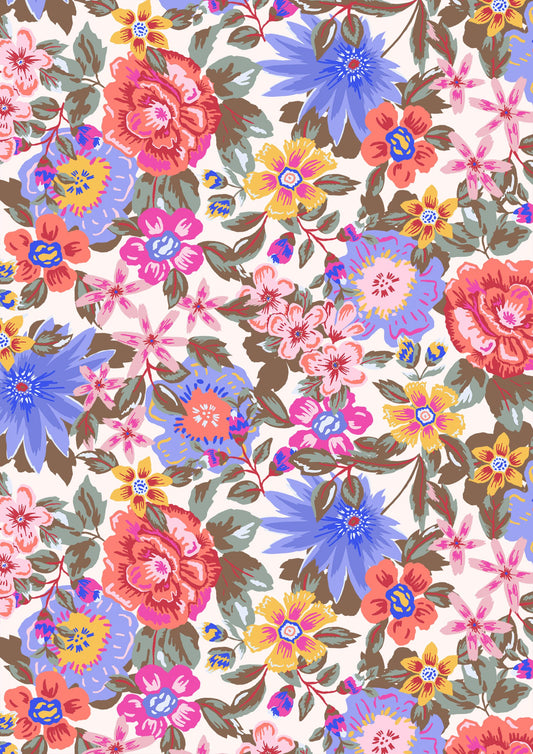 Pastel Painted Garden