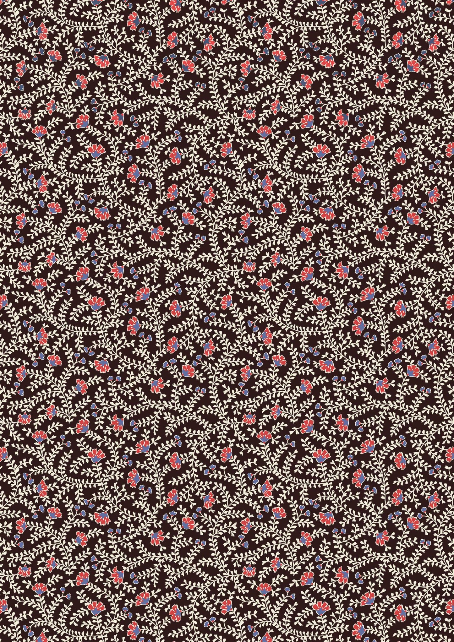 Mini Red Floral Vine