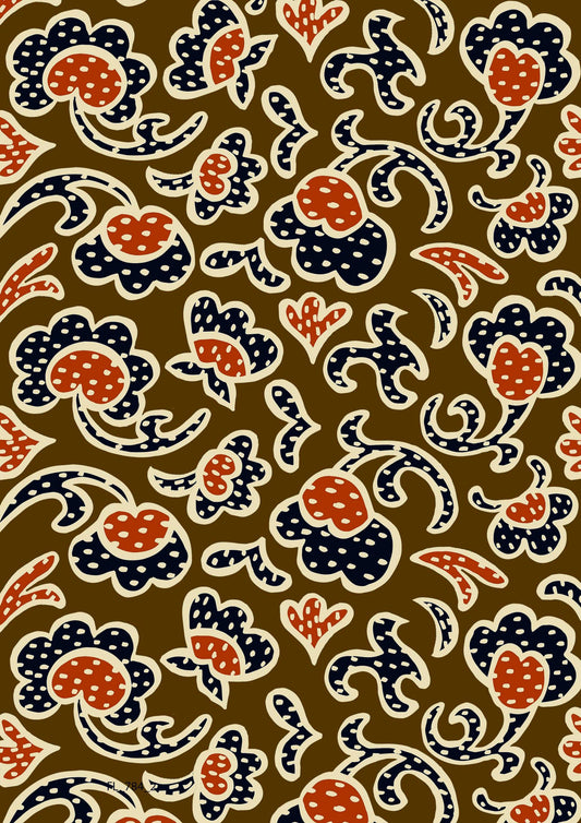 Vintage Floral Swirls