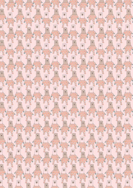 Osos bailarines con lunares