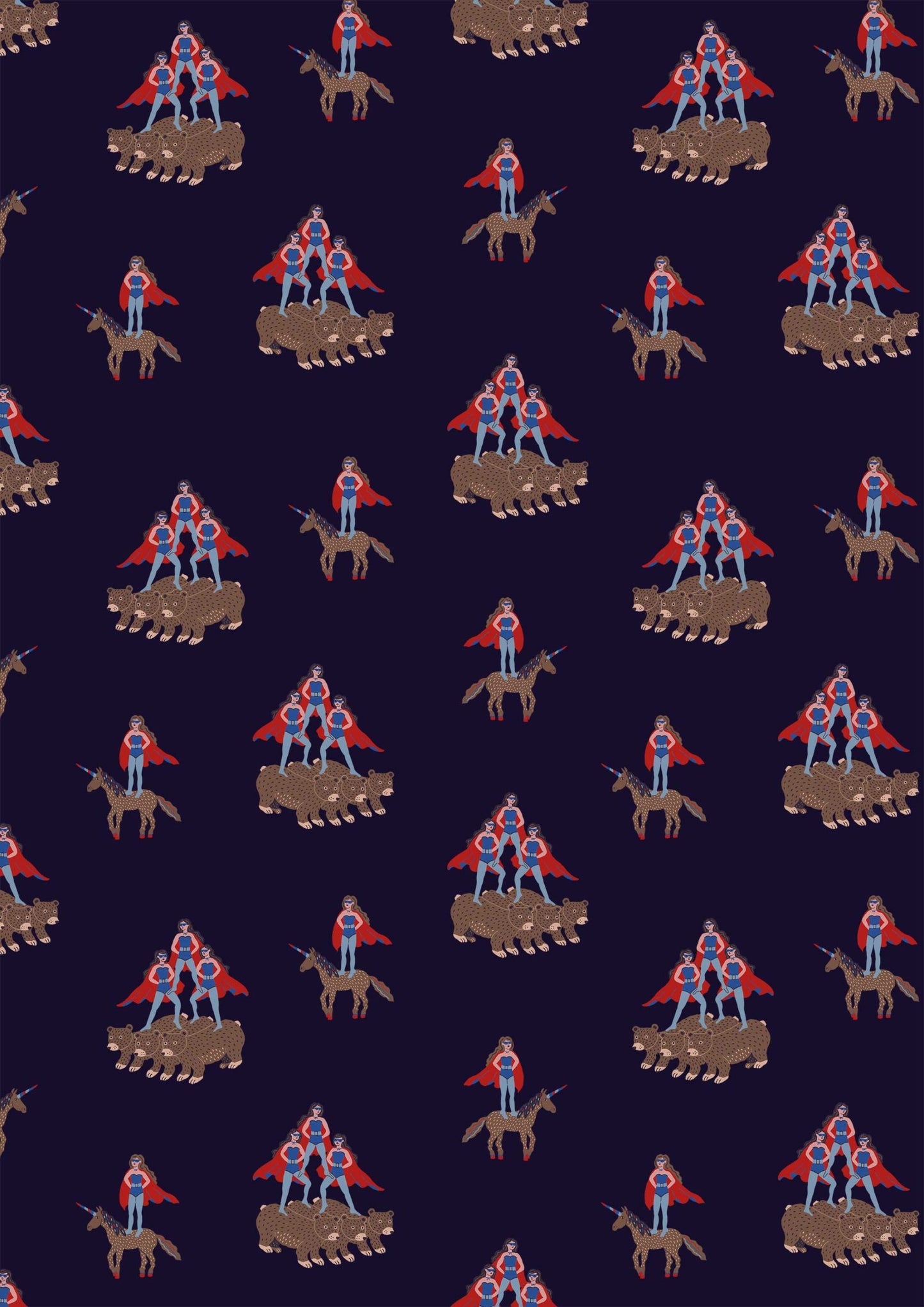 Desfile de superhéroes