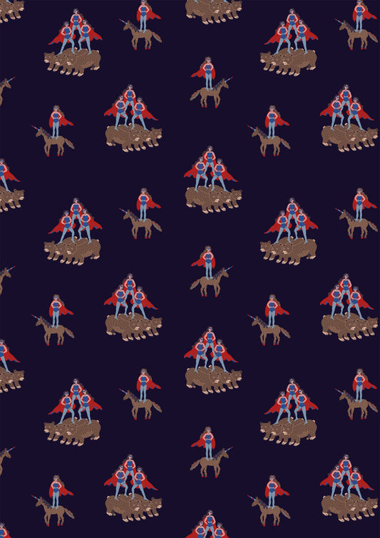 Desfile de superhéroes