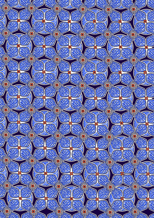 Graphic botanical pattern with olive leaves