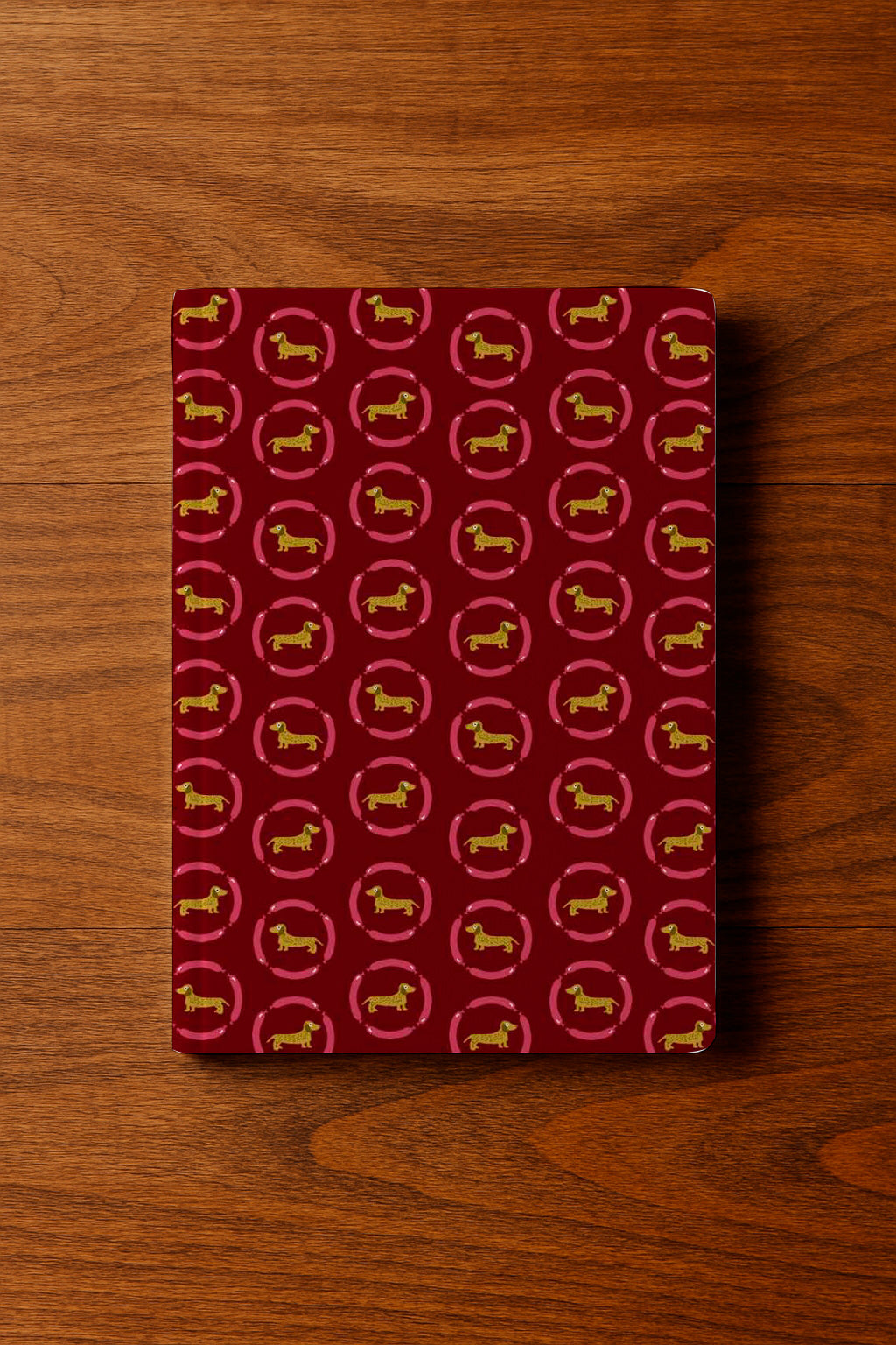 Círculos de Dachshund Dorado