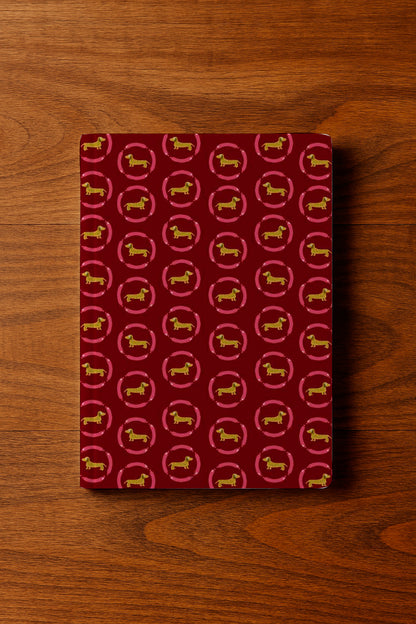 Círculos de Dachshund Dorado