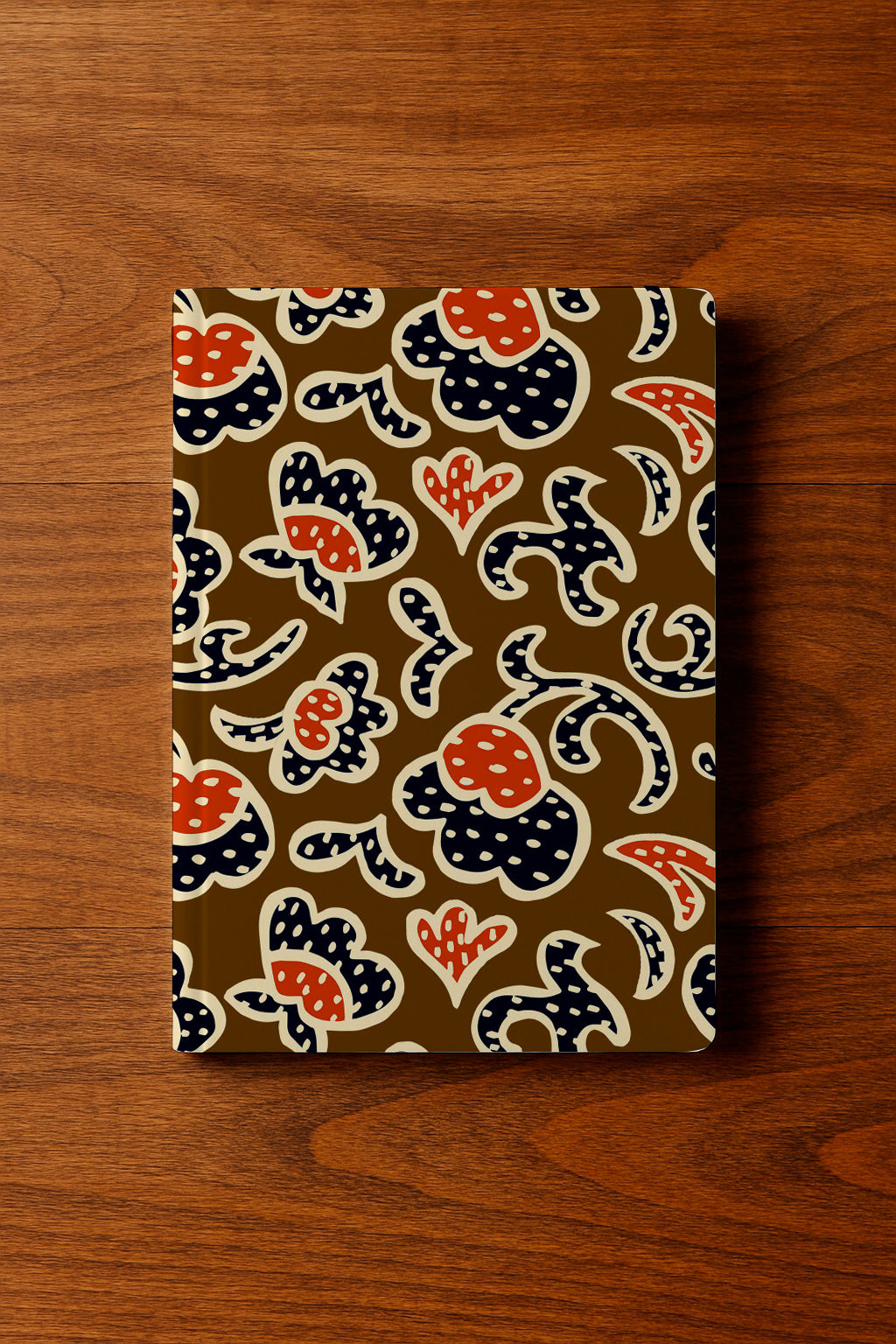 Remolinos florales vintage