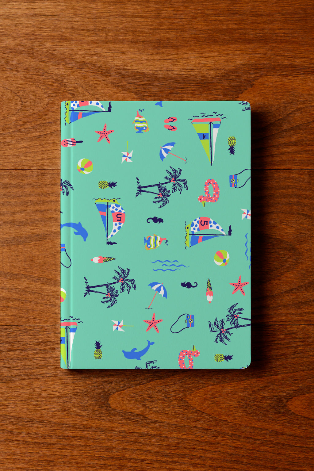 Iconos de verano tropical