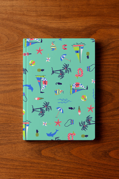 Iconos de verano tropical