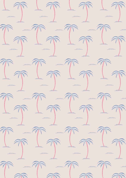 Pastel Island Palms