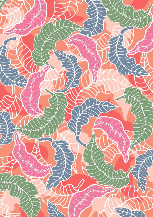 Floating Leaves Coral