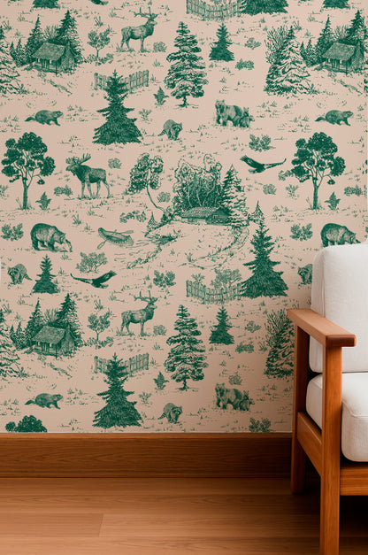 Forest Life Toile