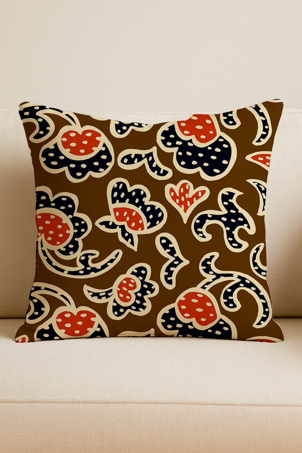 Remolinos florales vintage