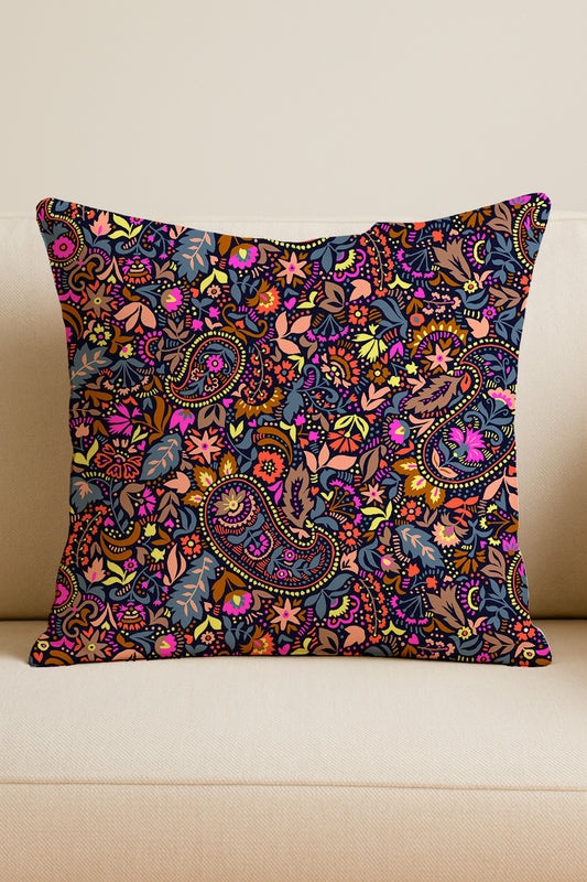 Colorful dense paisley garden