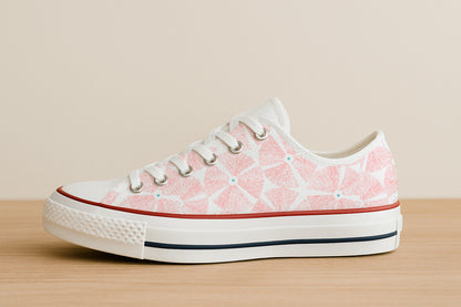 Abanicos radiales de coral