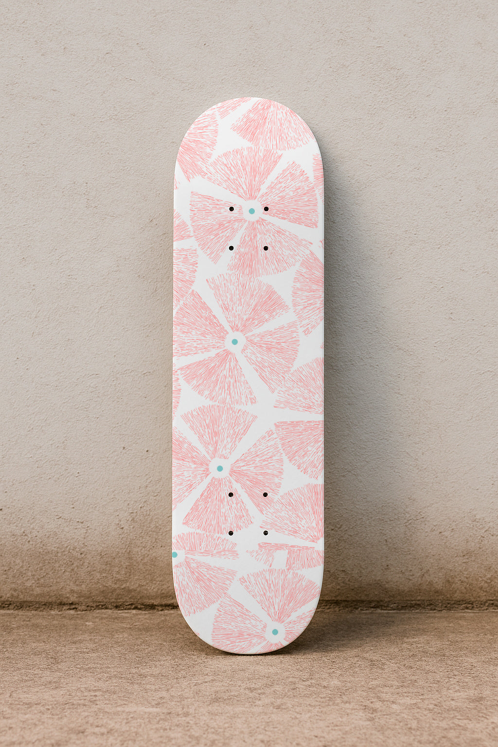 Abanicos radiales de coral