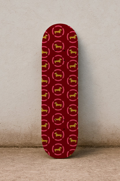 Círculos de Dachshund Dorado