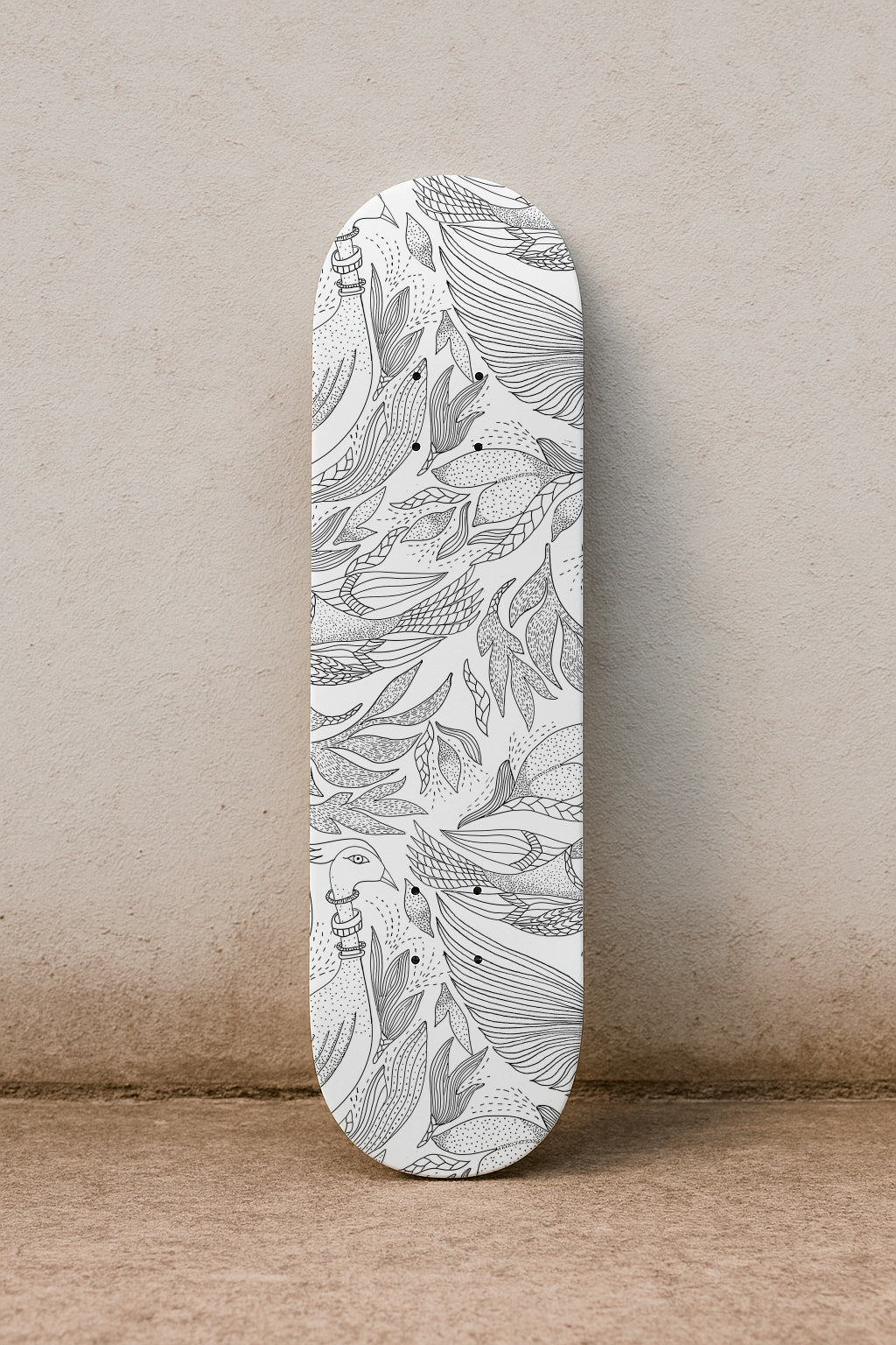 Tropical Birds in Harmony