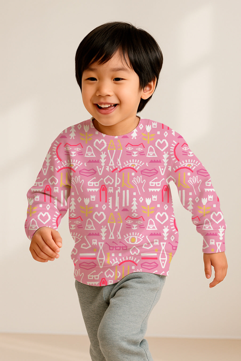 Iconos simbólicos rosas