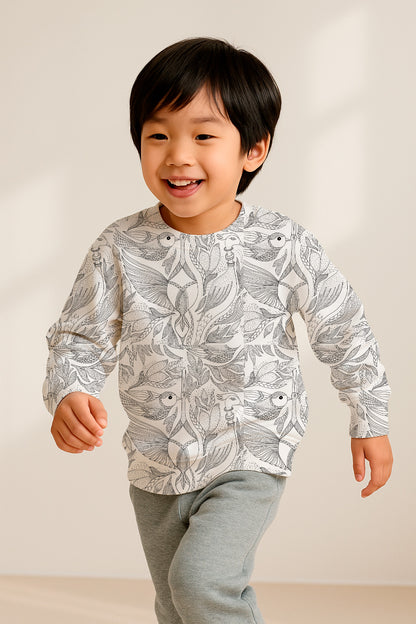 Tropical Birds in Harmony