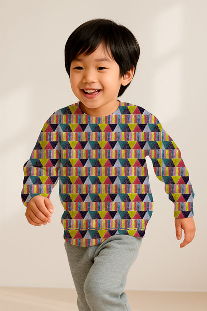 Mezcla de texturas tribales