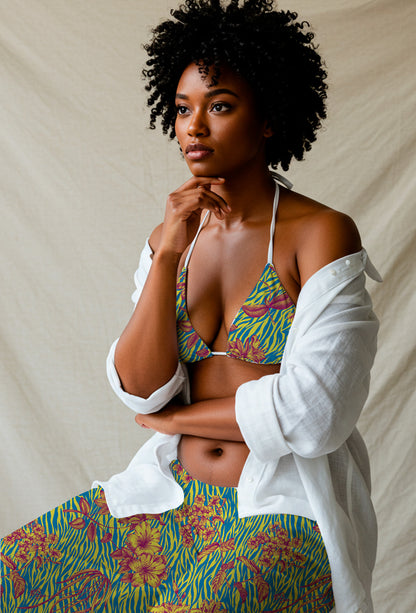 Yellow Jungle Flowers