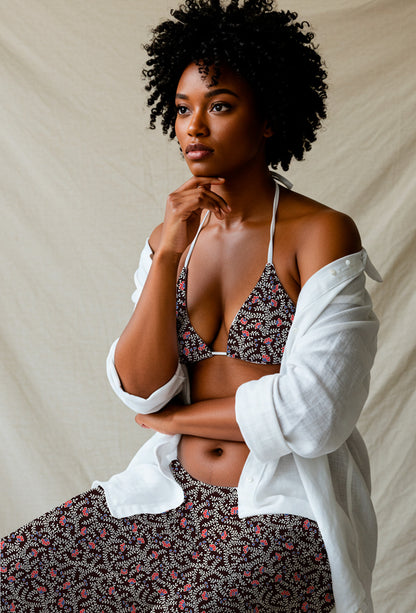 Mini Red Floral Vine