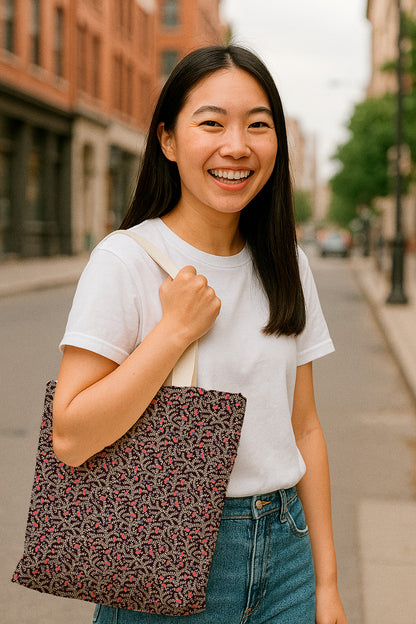 Mini Red Floral Vine