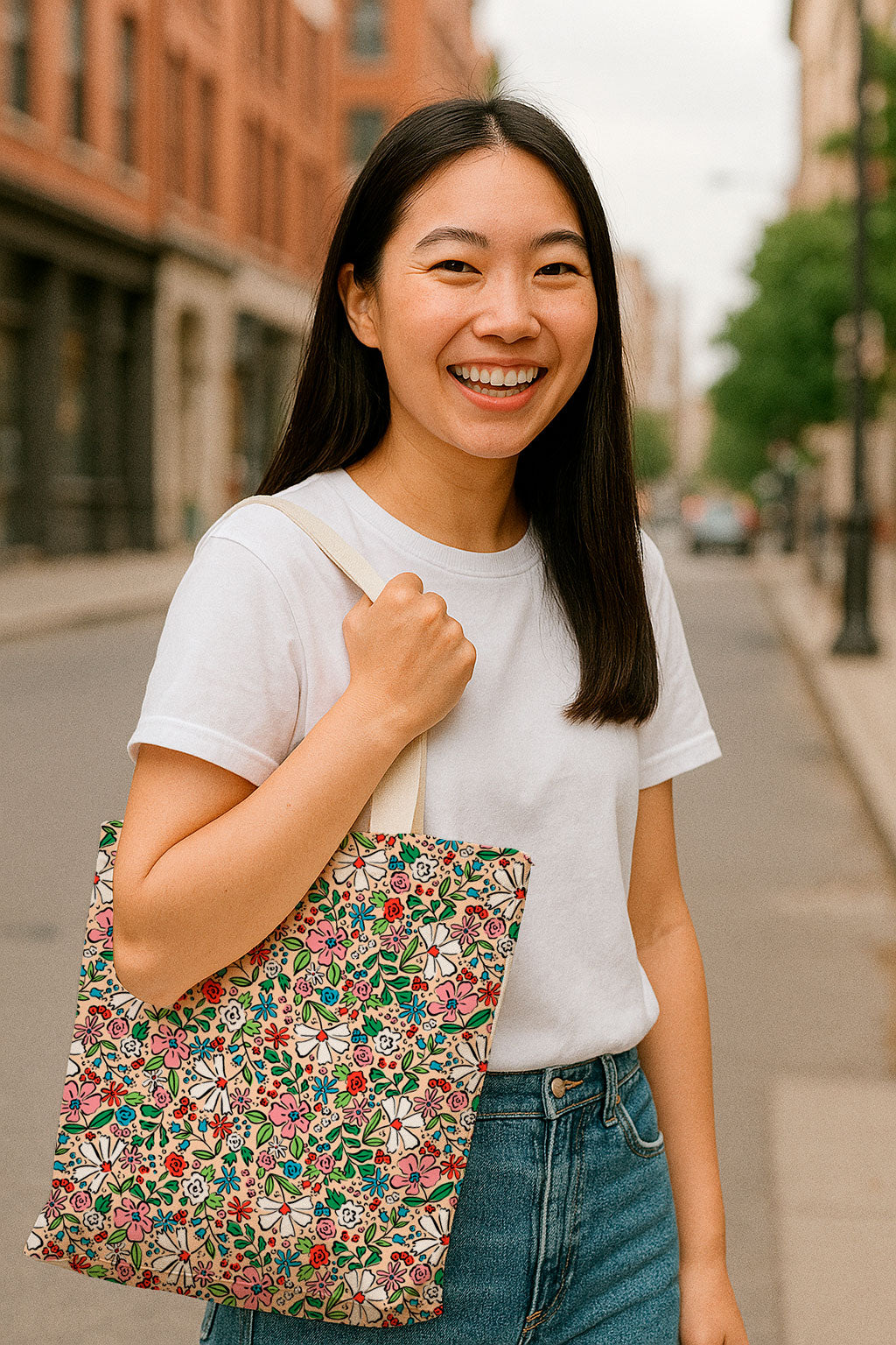 Composición colorida de abanicos sobre fondo de terracota