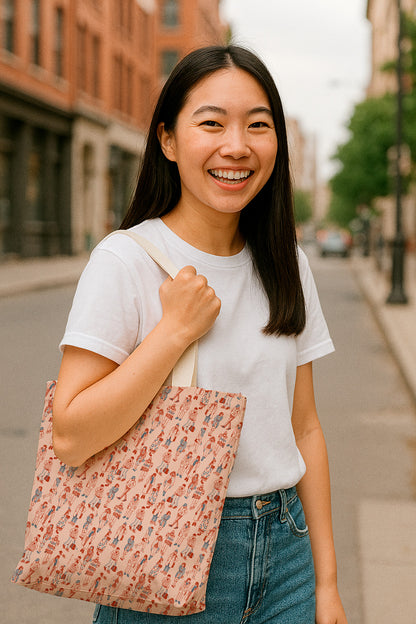 Boceto de la multitud de la moda