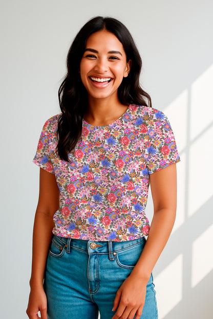 Pastel Painted Garden